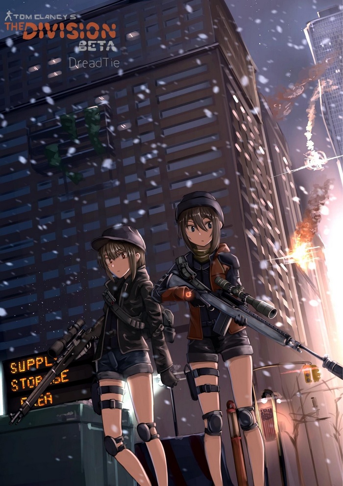 Tom Clancy's The Division Beta DreadTie Anime Girls with Guns