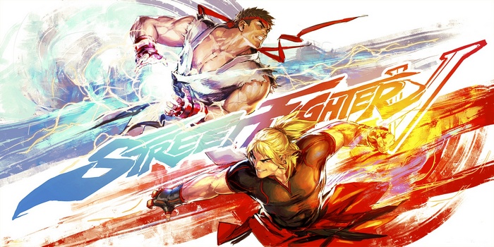 Street Fighter V Artwork with Ryu and Ken