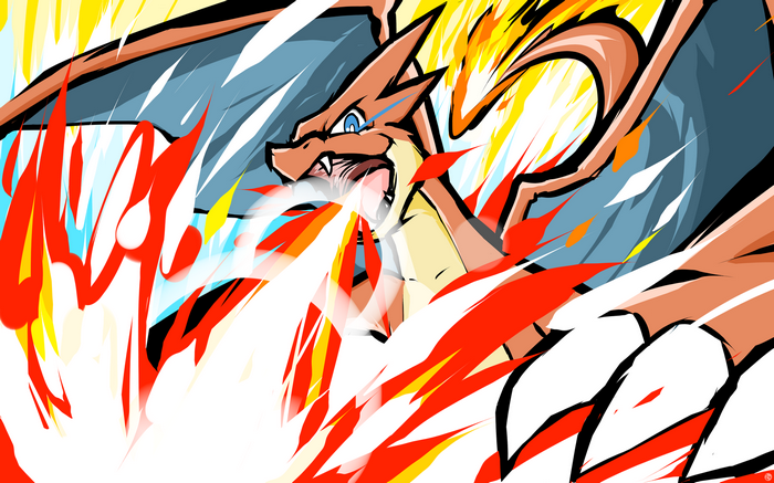 Mega Charizard Y, Pokémon, Charizard, ishmam