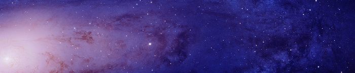 Andromeda Galaxy with stars and nebulae