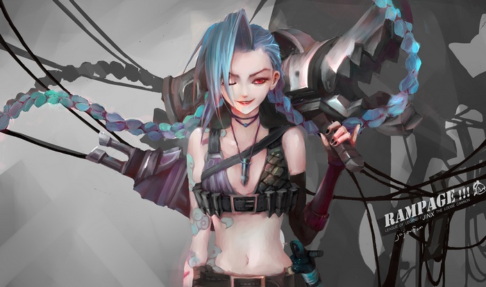 Jinx The Loose Cannon from League of Legends