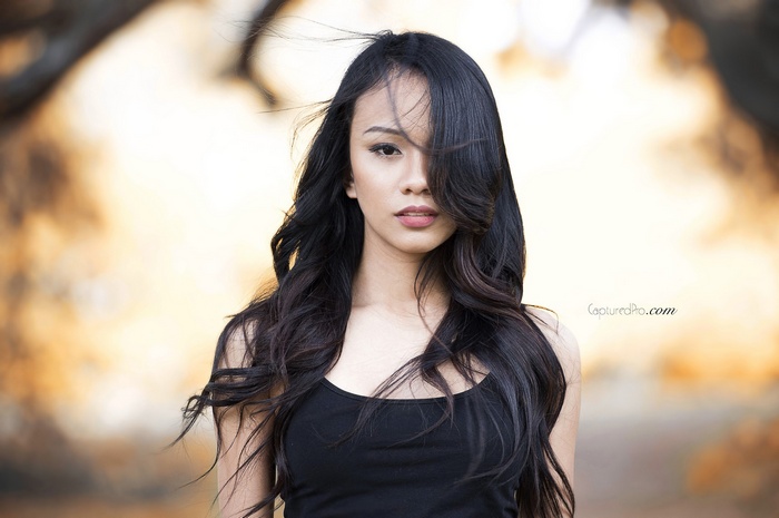 portrait, face, women, Asian