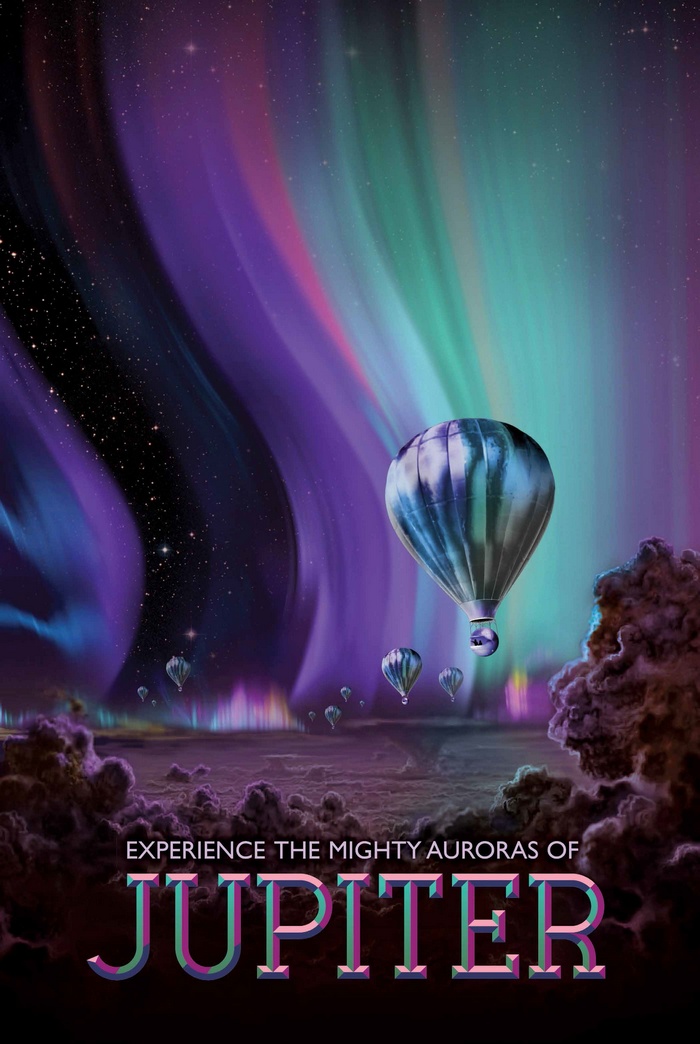 Experience the Mighty Auroras of Jupiter