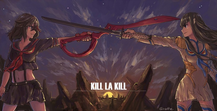 Kill la Kill: Ryuko Matoi vs Satsuki Kiryuin