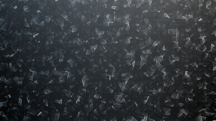 Abstract pattern of shattered glass shards