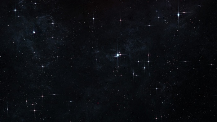 A dark night sky filled with countless stars