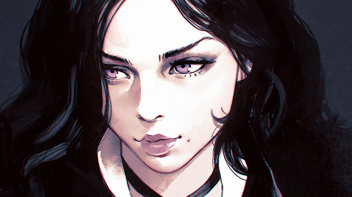Yennefer of Vengerberg by Ilya Kuvshinov