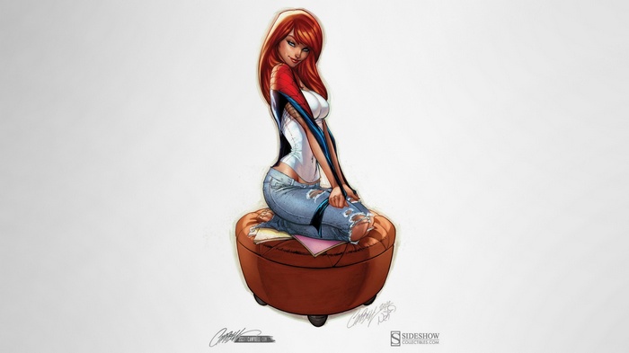 Mary Jane Watson by J. Scott Campbell