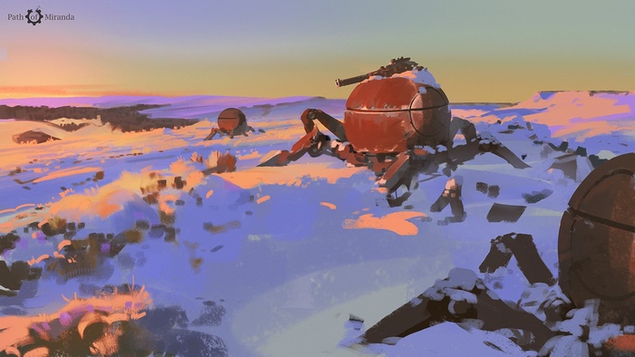 Path of Miranda science fiction artwork