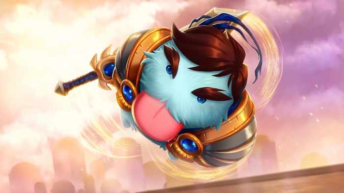 Garen Poro with Sword and Armor