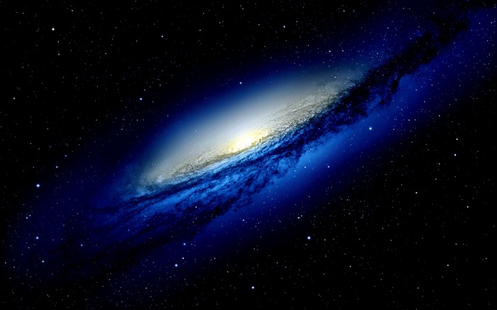 NGC 3190 galaxy in deep space