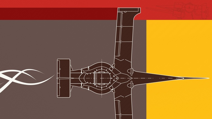 Swordfish II Blueprint from Cowboy Bebop