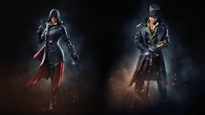 Evie Frye and Jacob Frye from Assassin's Creed Syndicate