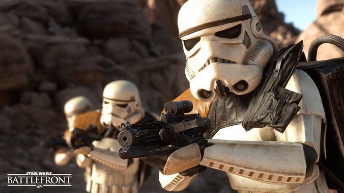 Star Wars: Battlefront Stormtroopers in Desert