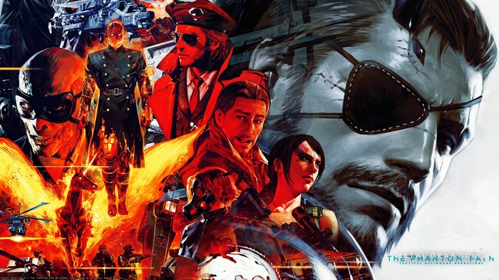 Metal Gear Solid V The Phantom Pain artwork
