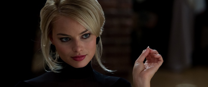 Margot Robbie as Naomi Lapaglia in The Wolf of Wall Street