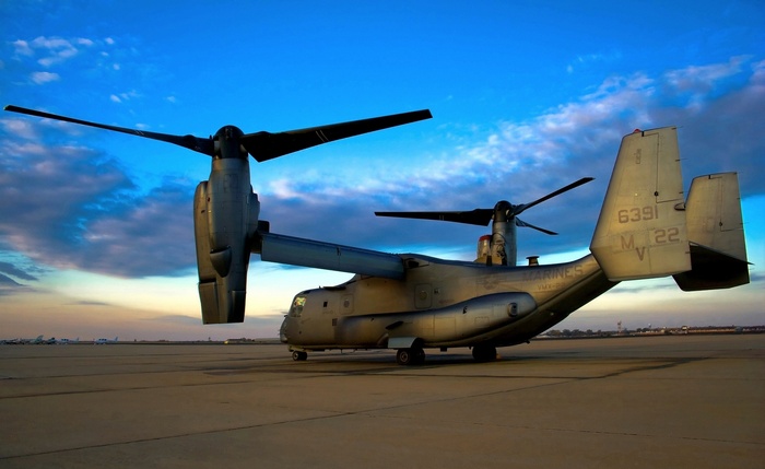 Boeing-Bell V-22 Osprey on Tarmac