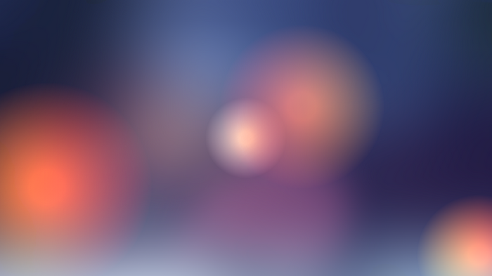 Abstract blurred bokeh lights