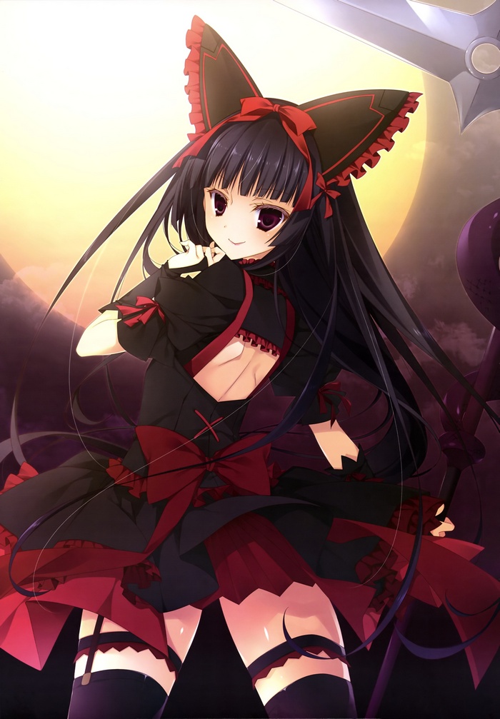 Rory Mercury in Lolita Fashion