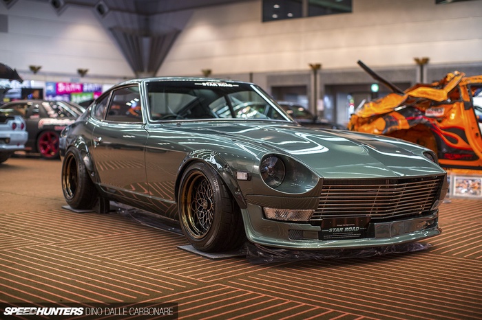 Modified Nissan Fairlady Z at a Car Show