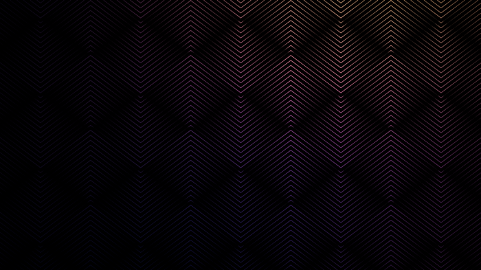 Abstract geometric pattern with purple and yellow gradient lines