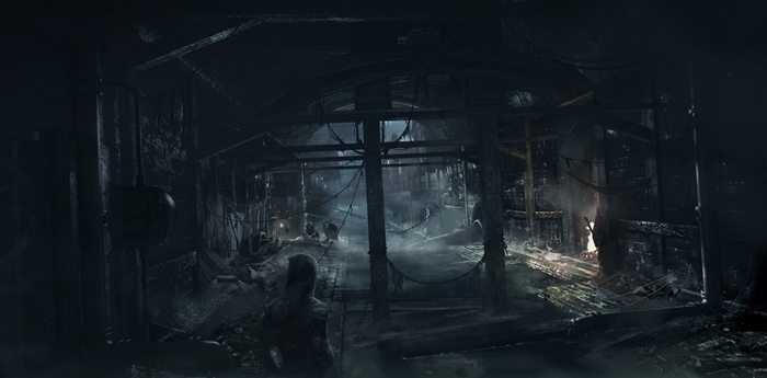 Thief video game concept art