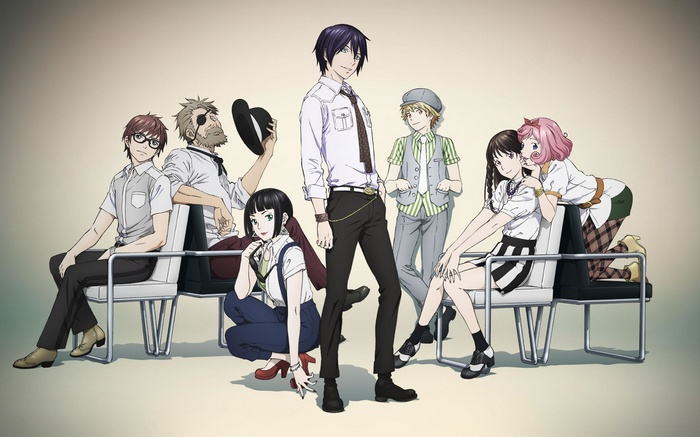 Noragami Characters Posed Together