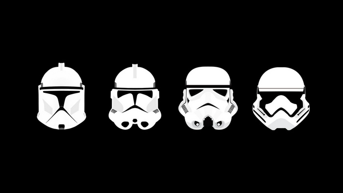 Star Wars Helmets: Clone, Stormtrooper, and First Order