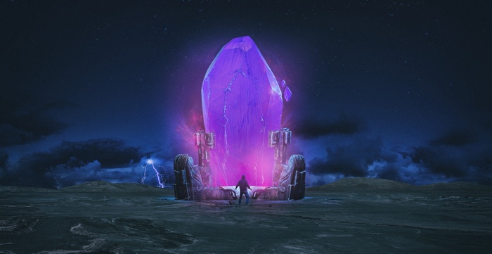 League of Legends Crystal and Lightning