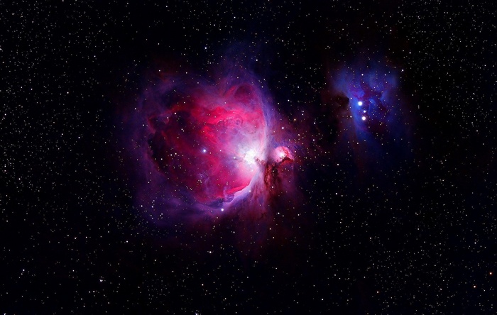 The Great Orion Nebula in Space