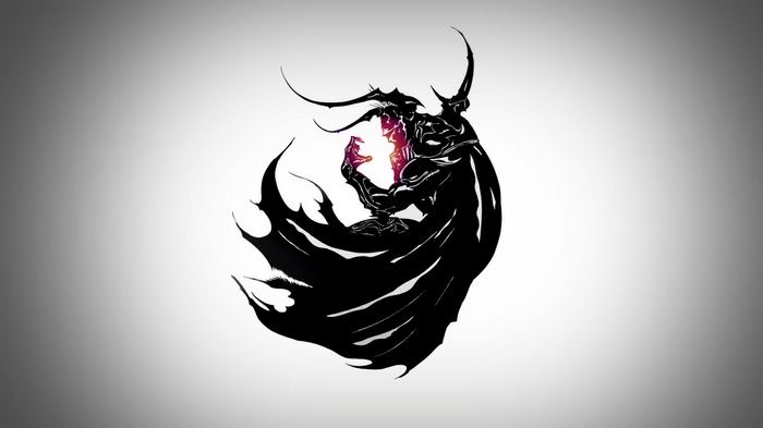 Golbez from Final Fantasy IV holding a glowing orb