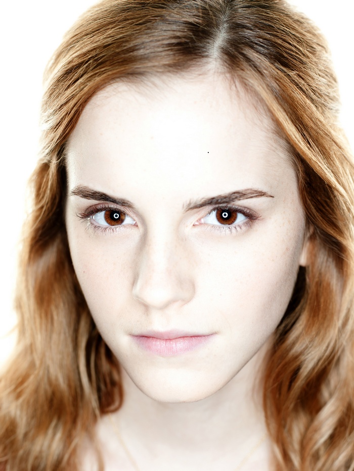 Emma Watson close-up portrait