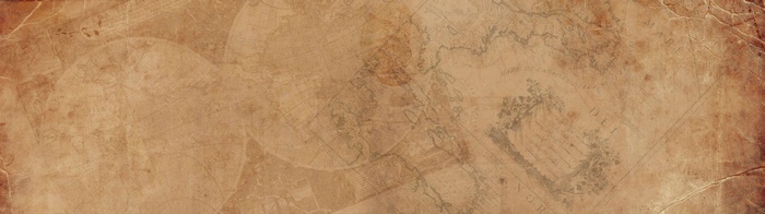Old maps displayed on parchment