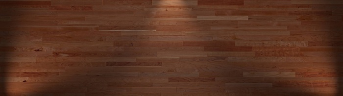 Wooden surface with spotlights