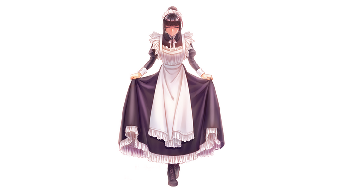 Narberal Gamma from Overlord in a Maid Outfit