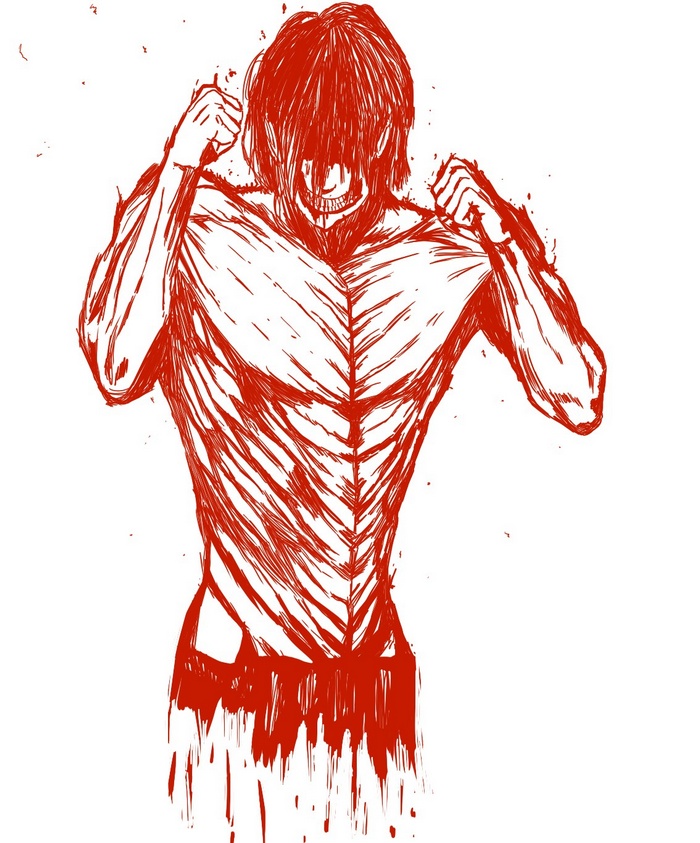 Eren Yeager in Attack on Titan
