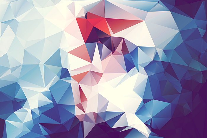 Abstract geometric low poly background