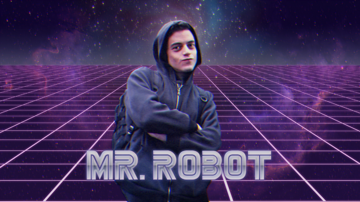 Rami Malek as Elliot in Mr. Robot