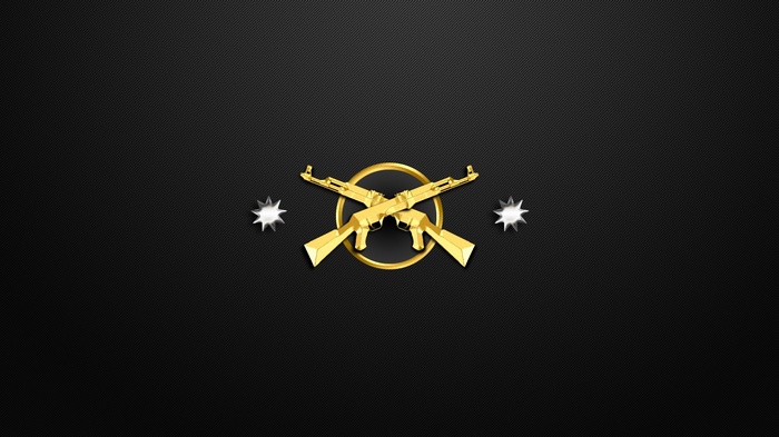 Counter-Strike: Global Offensive Golden AK-47 Emblem