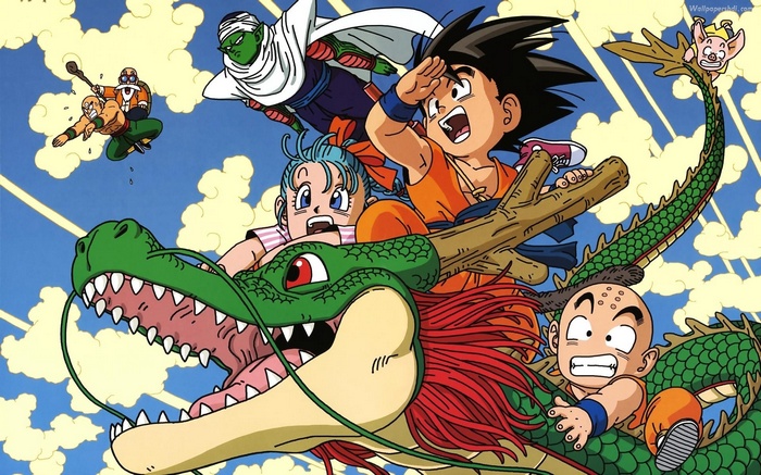 anime, Son Goku, Dragon Ball, Krillin, Piccolo, Dragon Ball Z