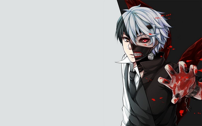 Tokyo Ghoul Kaneki Ken anime art
