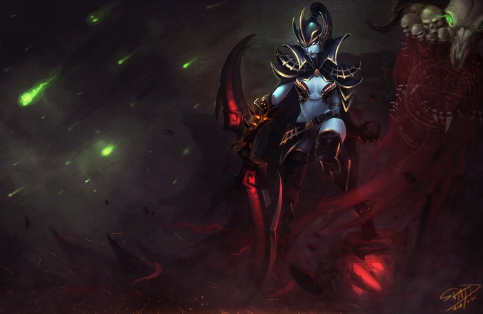 Queen of Pain from Dota 2