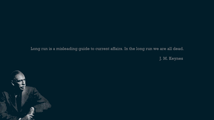 J. M. Keynes Quote on Long Run
