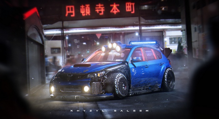 Subaru Impreza, car, Khyzyl Saleem
