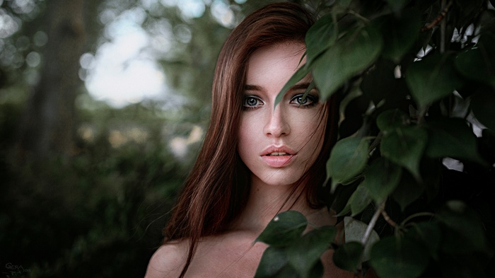 Portrait of a woman by Georgy Chernyadyev