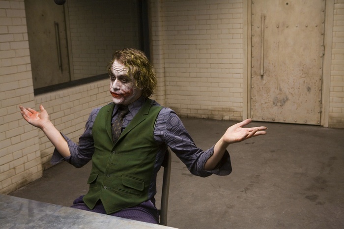 The Joker in The Dark Knight