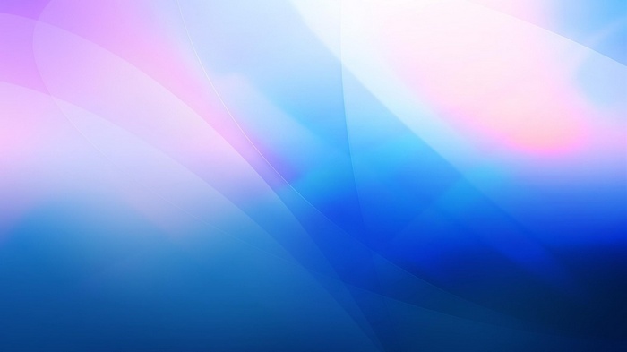 Abstract blue and pink light streaks