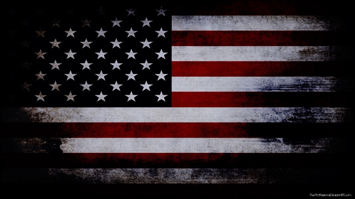 Distressed American Flag