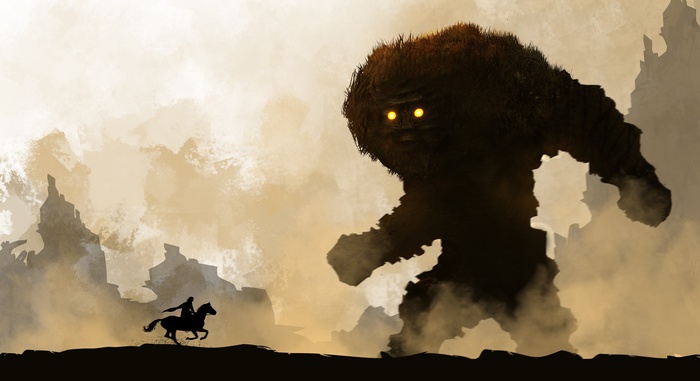 Shadow of the Colossus: Rider and Giant Creature