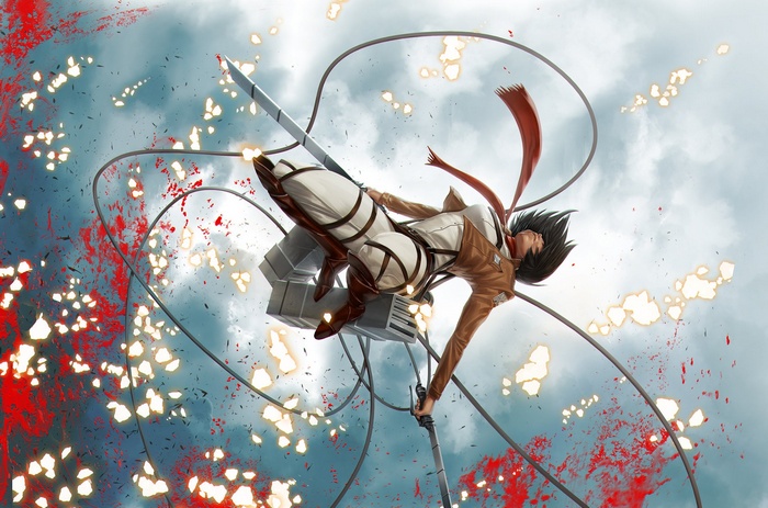 Mikasa Ackerman in Shingeki no Kyojin